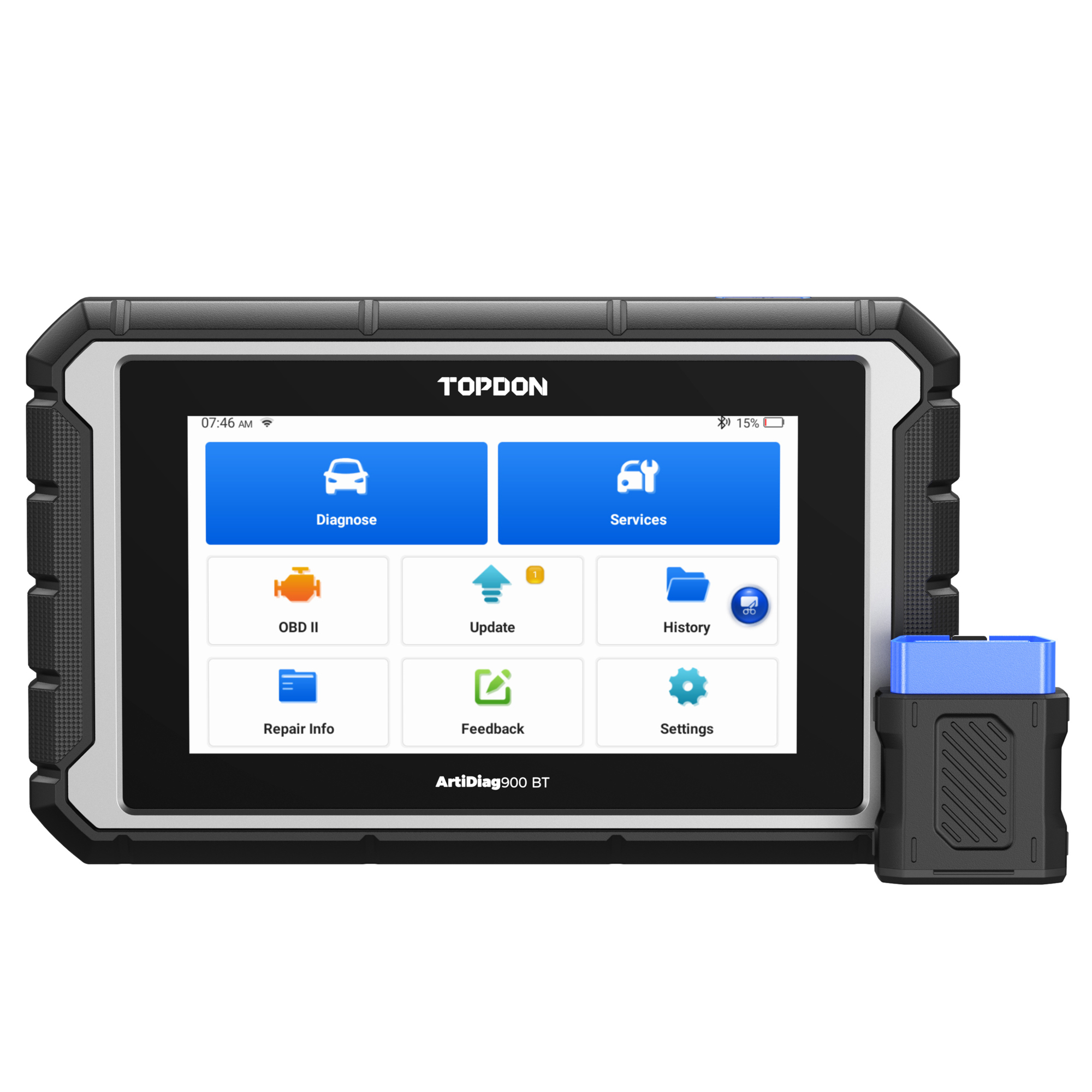 TOPDON, AD900BT Scan Tool 7in. Tablet w/28 Service Functions, Model